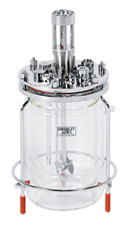 3 Liter Bioreactor Assembly Jacketed (Microbial Fermentation)