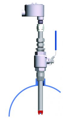 SA857 DynaProbe Sensor Housing for Valve Retraction Applications