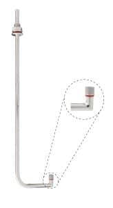 3-7L sparger tube with porous sparger