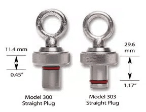 Model 300 and 303 Straight Plug
