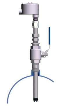 SA877 Sensor Housing for Valve Retraction Applications