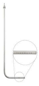 Drilled hole sparger