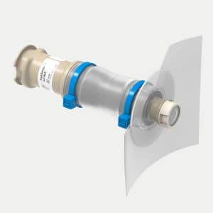 SU100-16 single-use, gamma sterilizable gas well